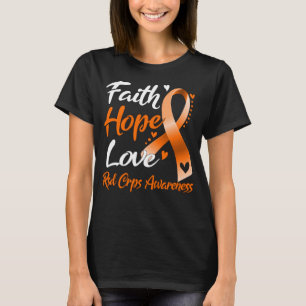 Camiseta Faith Hope Love Rsd Crps Conciencia