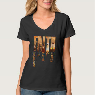Camiseta Faith Jesus Christian Le Remite Todos Los Problema