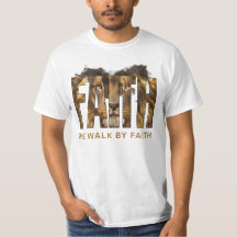 Camiseta Faith Lion Blanca