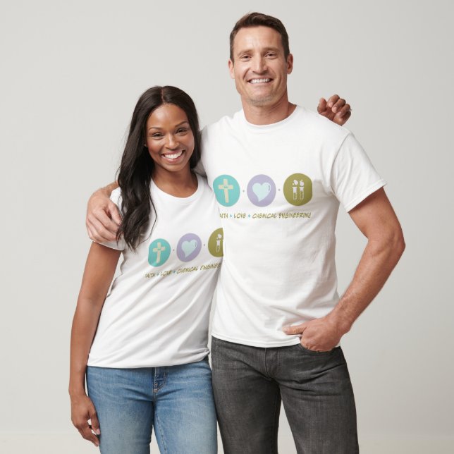 Camiseta Faith Love Chemical Engineering (Unisexo)