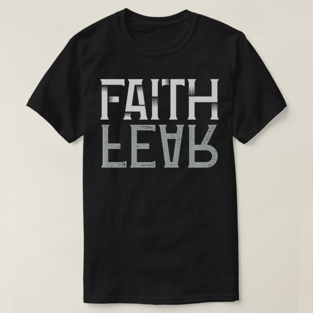 Camiseta Faith over Fear, Christian Soldier of Jesus Christ (Diseño del anverso)