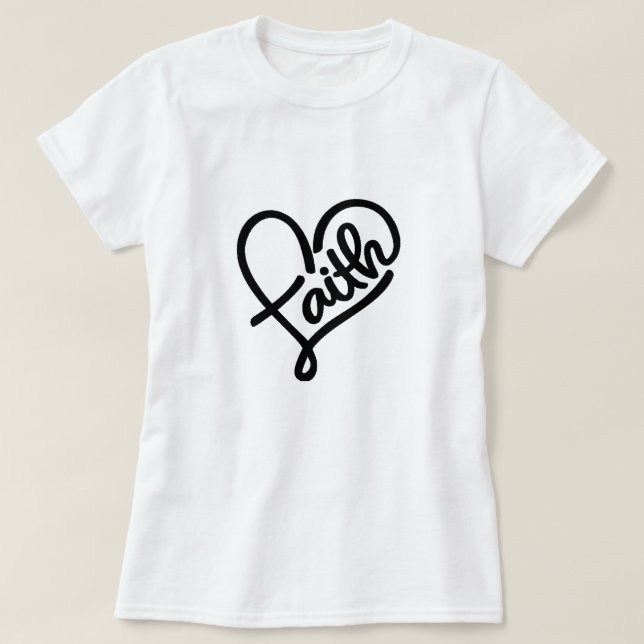 Camiseta Faith T-Shirt (Diseño del anverso)