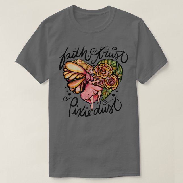 Camiseta Faith Trust Piie Dust Fairy Art (Diseño del anverso)