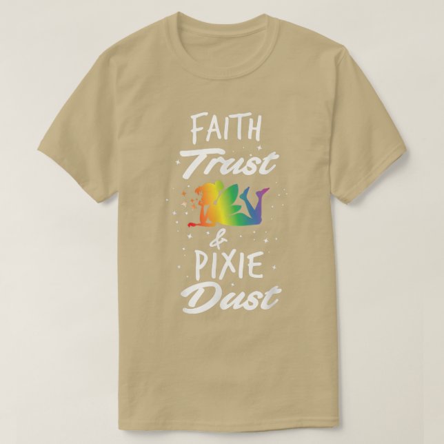 Camiseta Faith Trust Y Piie Dust Fairy (Diseño del anverso)