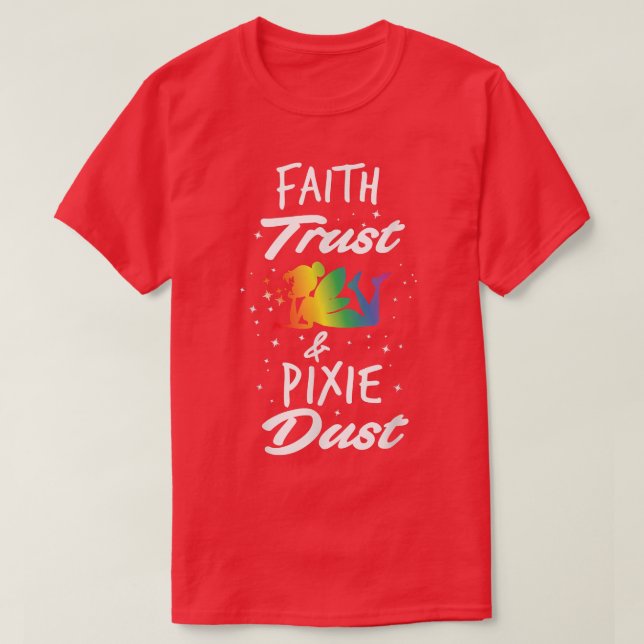 Camiseta Faith Trust Y Piie Dust Fairy (Diseño del anverso)