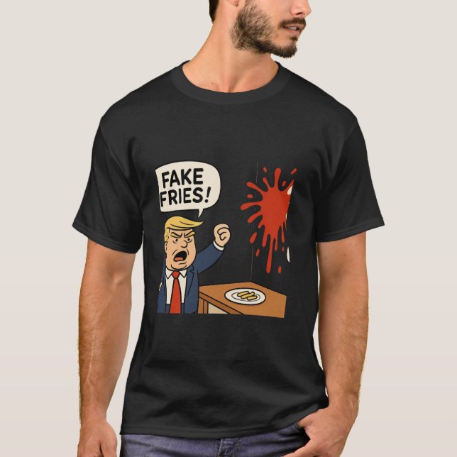 Camiseta Fake Fries t shirt (Anverso)