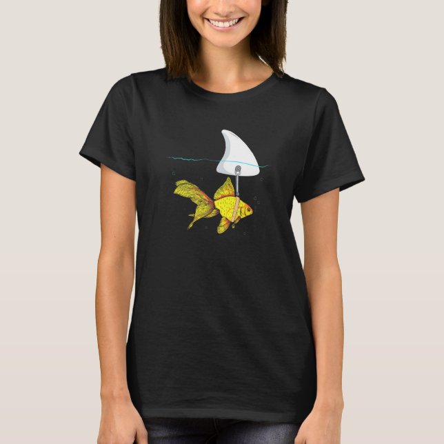 Camiseta Fake Shark Goldfish - Pez (Anverso)