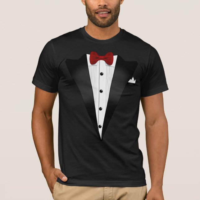 Camiseta Fake Tuxedo Costume (Anverso)