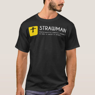 Camiseta Falacia de Strawman Falacias