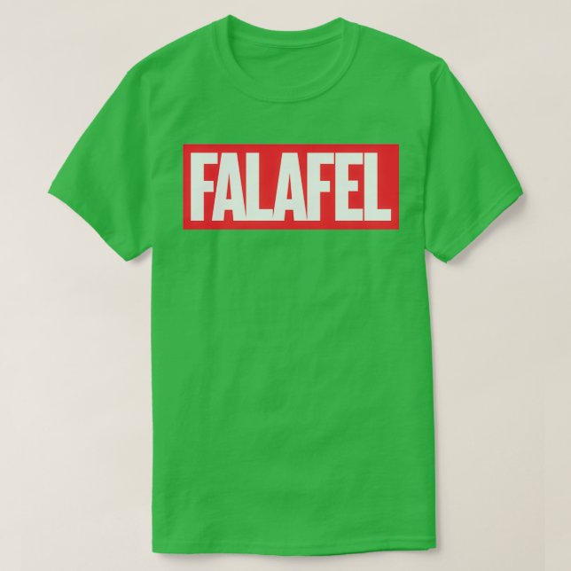 CAMISETA FALAFEL (Diseño del anverso)