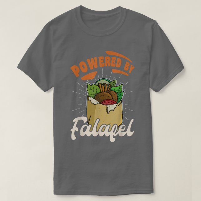 Camiseta falafel beans arabic cuisine egypt vegan vacation2 (Diseño del anverso)