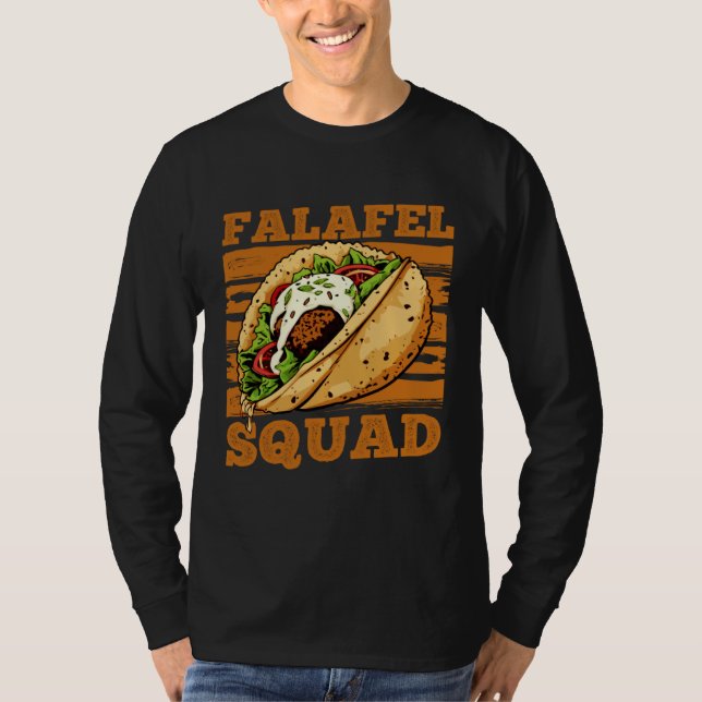 Camiseta Falafel Squad Hobby Chef Kebap Hummus (Anverso)