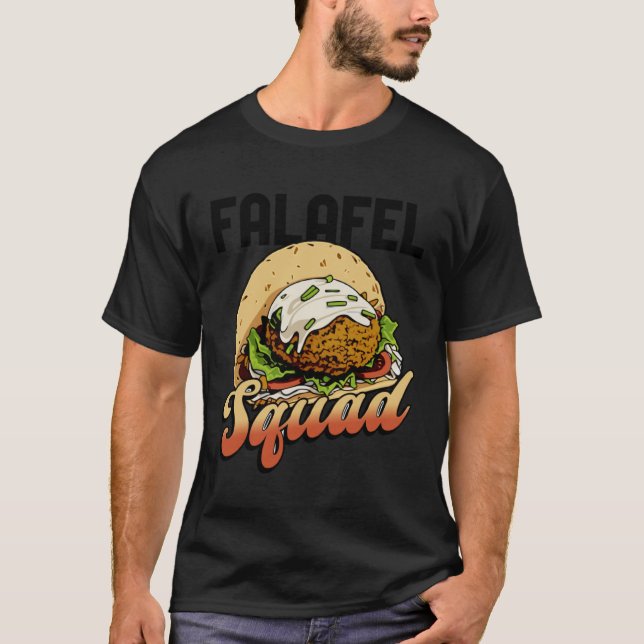 Camiseta Falafel Squad Hummus Arabic Food Chef (Anverso)