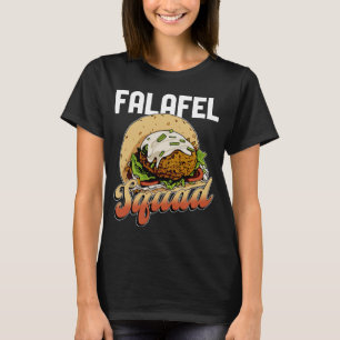 Camiseta Falafel Squad Levantine Food Arabic Kebap Chef