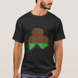 Camiseta Falafelicious  Saying Hummus Levantine Falafel