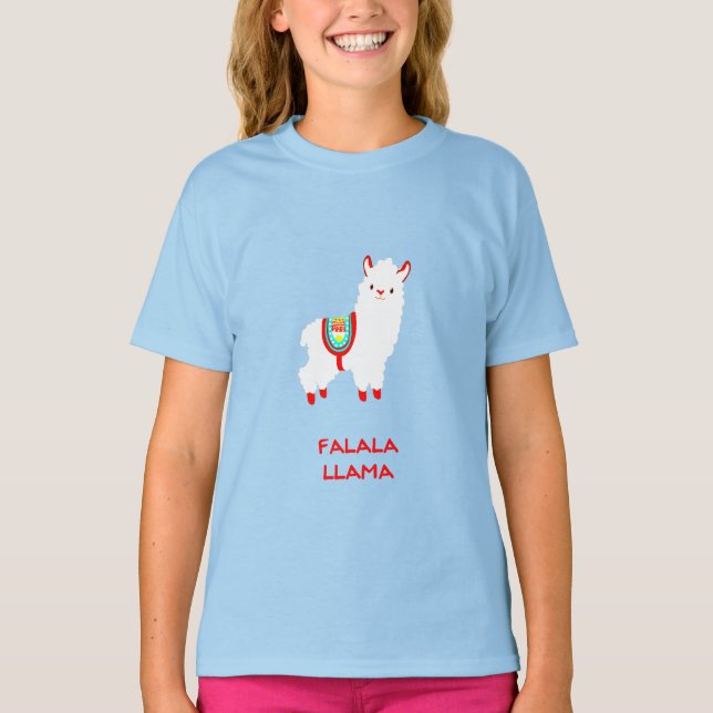 Camiseta FaLaLa Llama Wooly Alpaca (Anverso)