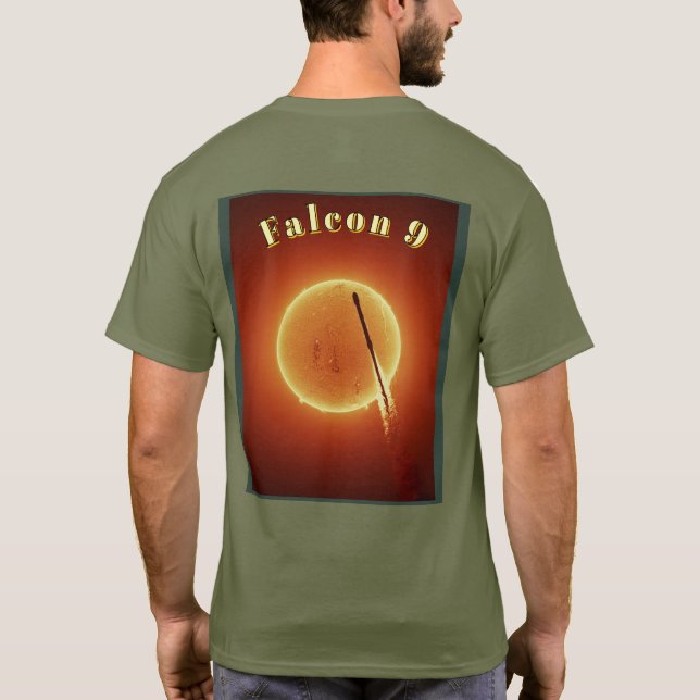 Camiseta Falcon 9 (Reverso)