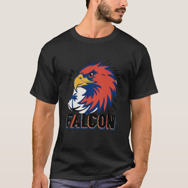 Camiseta Falcon Bold Head Logo (Anverso)