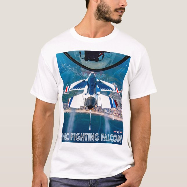 CAMISETA FALCON DE COMBATE F-16C (Anverso)