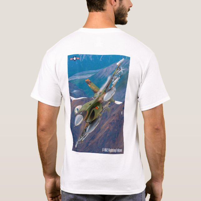 CAMISETA FALCON DE COMBATE F-16C (Reverso)
