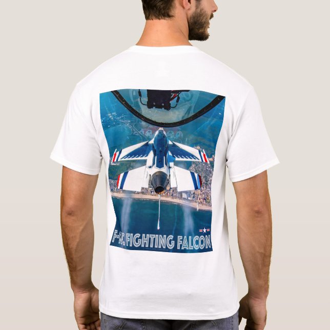 CAMISETA FALCON DE COMBATE F-16C (Reverso)