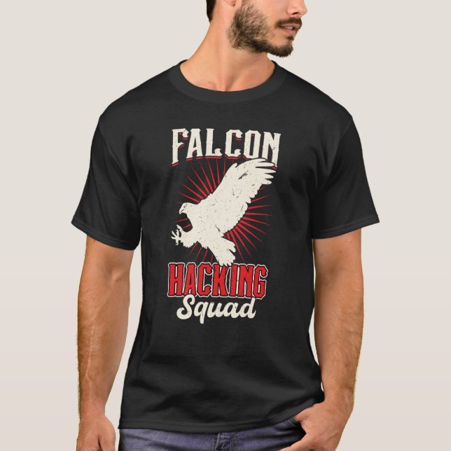 Camiseta Falcon Hacking Squad Falconry (Anverso)