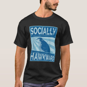 Camiseta Falcon Hawk Socialmente Hawkward