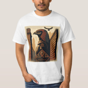 Camiseta Falcon Ra Egyptian god in the city
