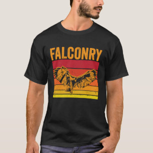 Camiseta Falcón retro del atardecer