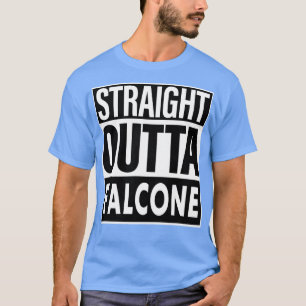Camiseta Falcone Name Straight Outta Falcone