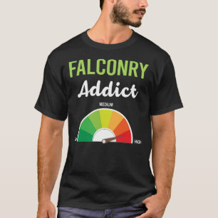 Camiseta Falconer de Falconry de Adicción
