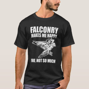 Camiseta Falconer es feliz con Falconry