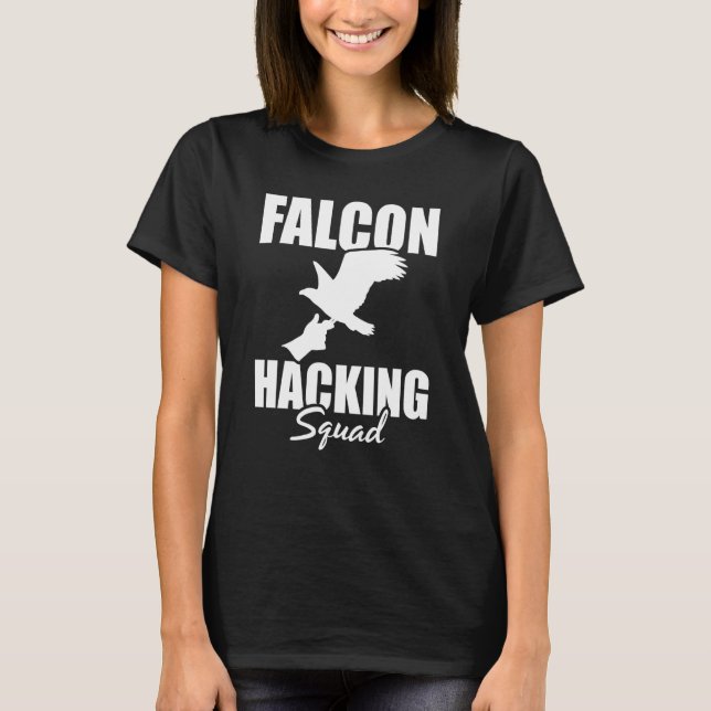 Camiseta Falconer Falcon Hunter Falconer Tracker Duck Hunte (Anverso)