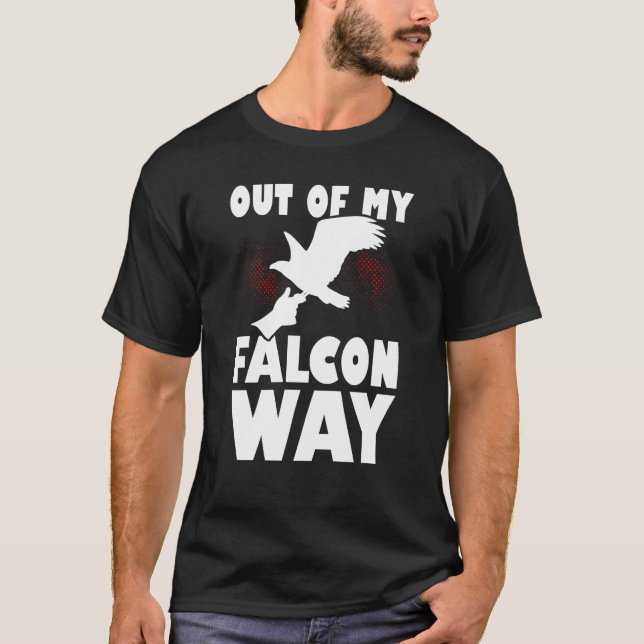 Camiseta Falconer Falcon Hunter Falconer Tracker Duck Hunte (Anverso)