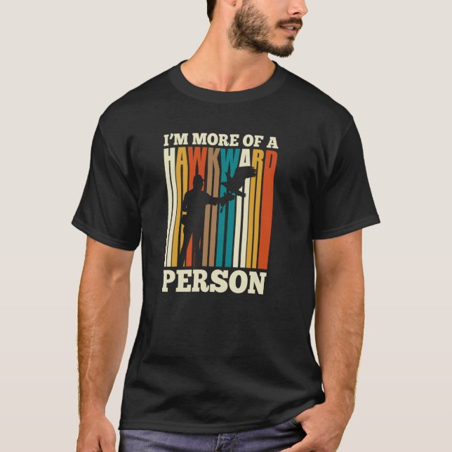 Camiseta Falconer Falcon Hunter Falconer Tracker Duck Hunte (Anverso)