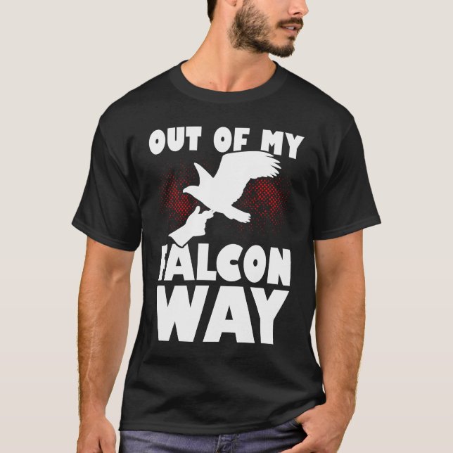 Camiseta Falconer Falcon Hunter Falconer Tracker Duck Hunte (Anverso)
