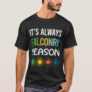 Camiseta Falconer Falconry de temporada divertida