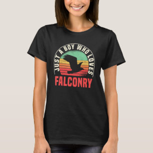 Camiseta Falconer Falconry Retro Vintage Gamehawking Hawker