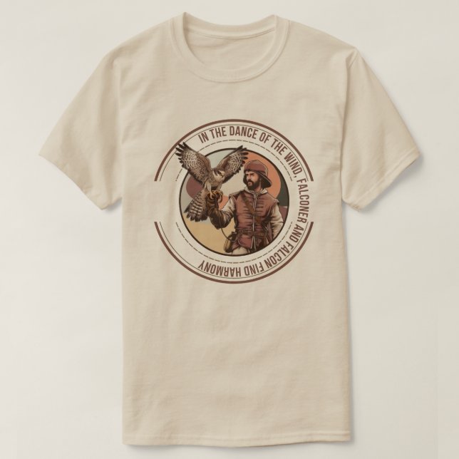 Camiseta Falconer y Falcon (Diseño del anverso)