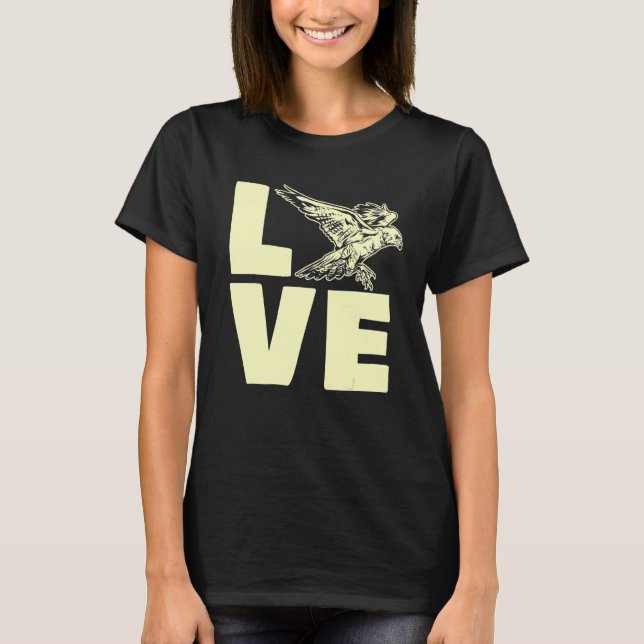 Camiseta Falconería Falcon Lover (Anverso)