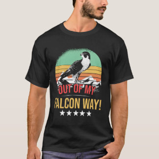 Camiseta Falconería Fuera De Mi Halcón Falcon