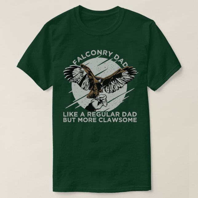 Camiseta Falconry Dad (Diseño del anverso)