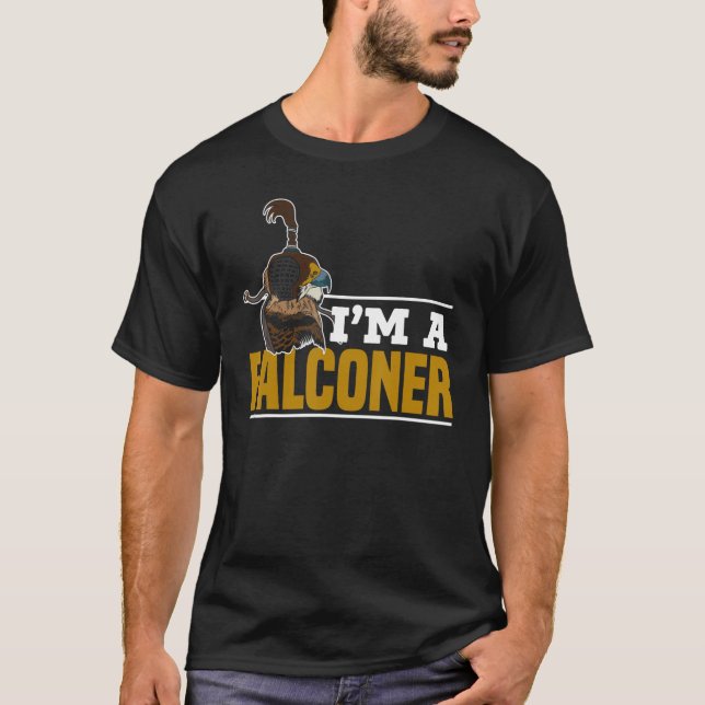 Camiseta Falconry Falcon Hunding Master Falconer 3 (Anverso)