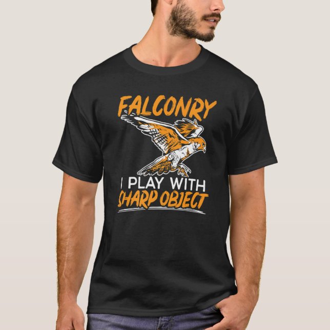Camiseta Falconry Falcon Huning Master Falconer 2 (Anverso)