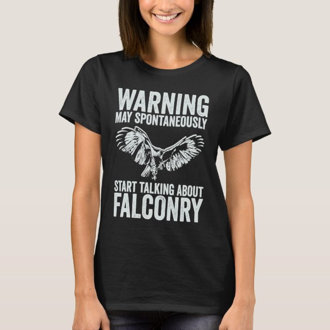 Camiseta Falconry  Falconer (Anverso)