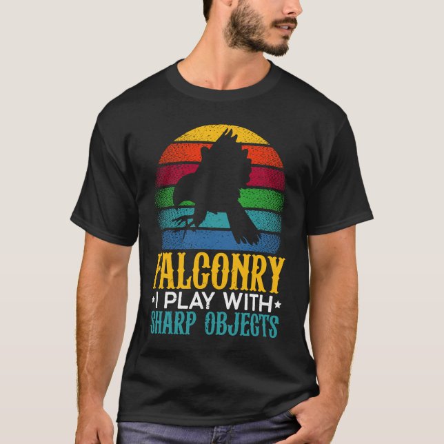 Camiseta Falconry Falconing Bird  Ornithology Falcon (Anverso)