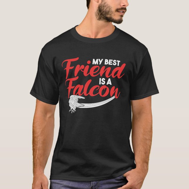 Camiseta falconry hawking ornithology bird friend (Anverso)