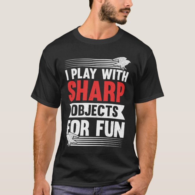 Camiseta Falconry Sharp Objects Falconer Bird ornithology a (Anverso)