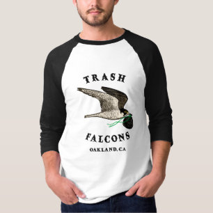 Camiseta Falcons de Béisbol Oficial - Mangas negras
