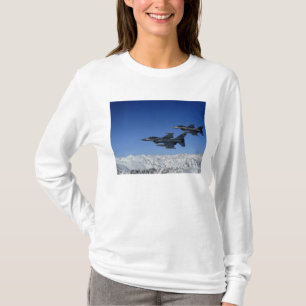 Camiseta Falcons que luchan del F-16 de la fuerza aérea de